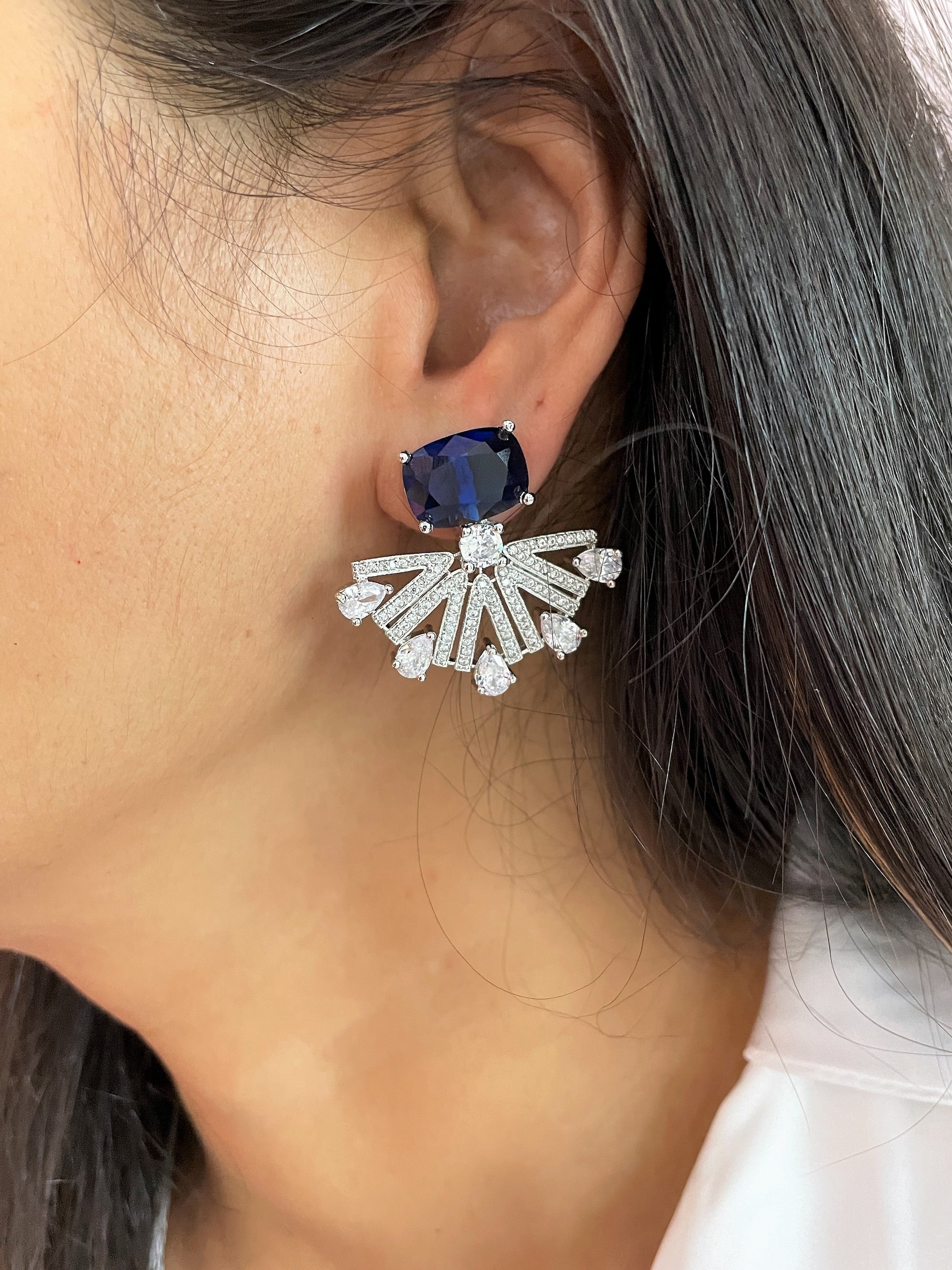 Petal Diamond Designer Studs