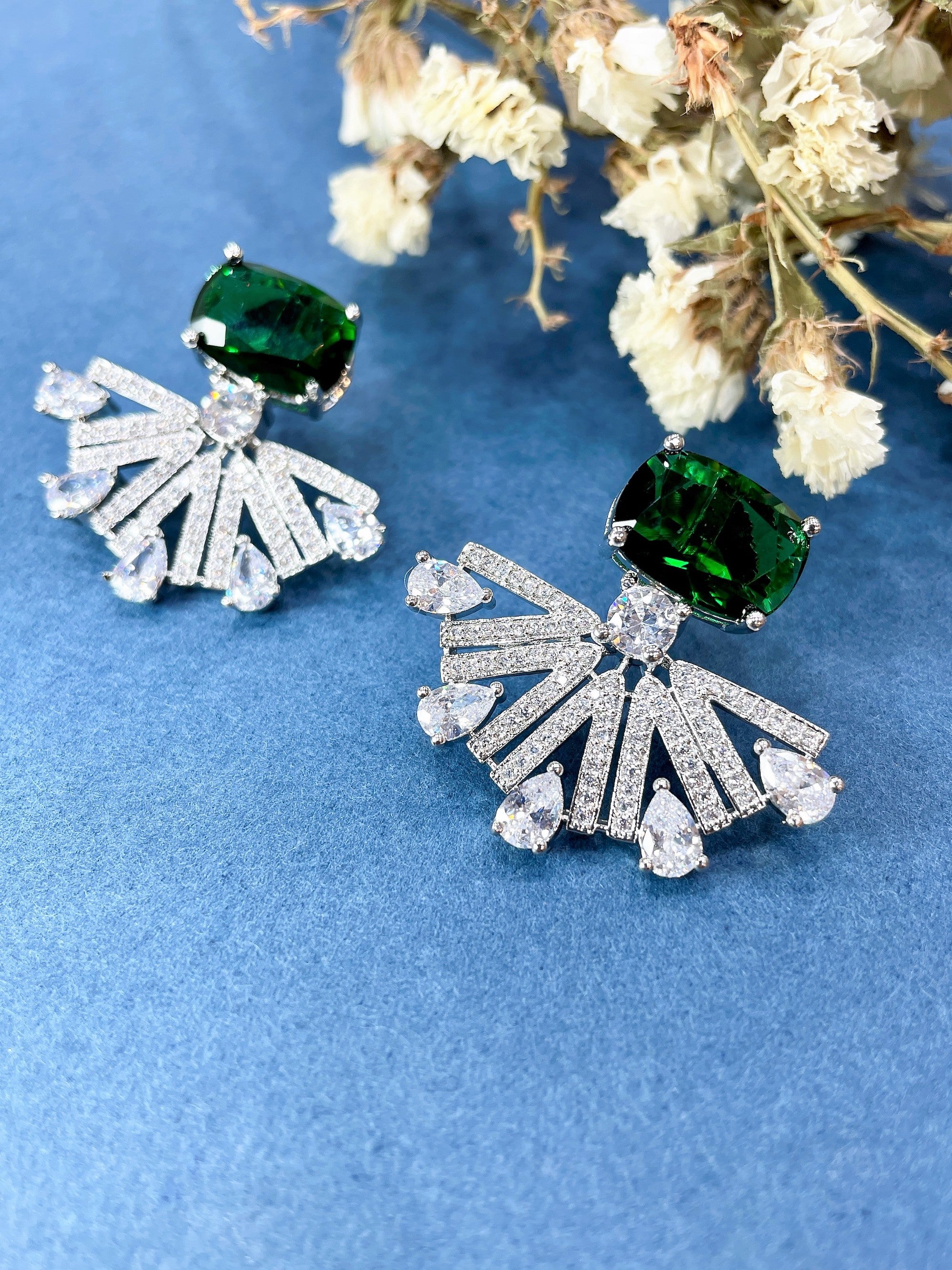 Petal Diamond Designer Studs