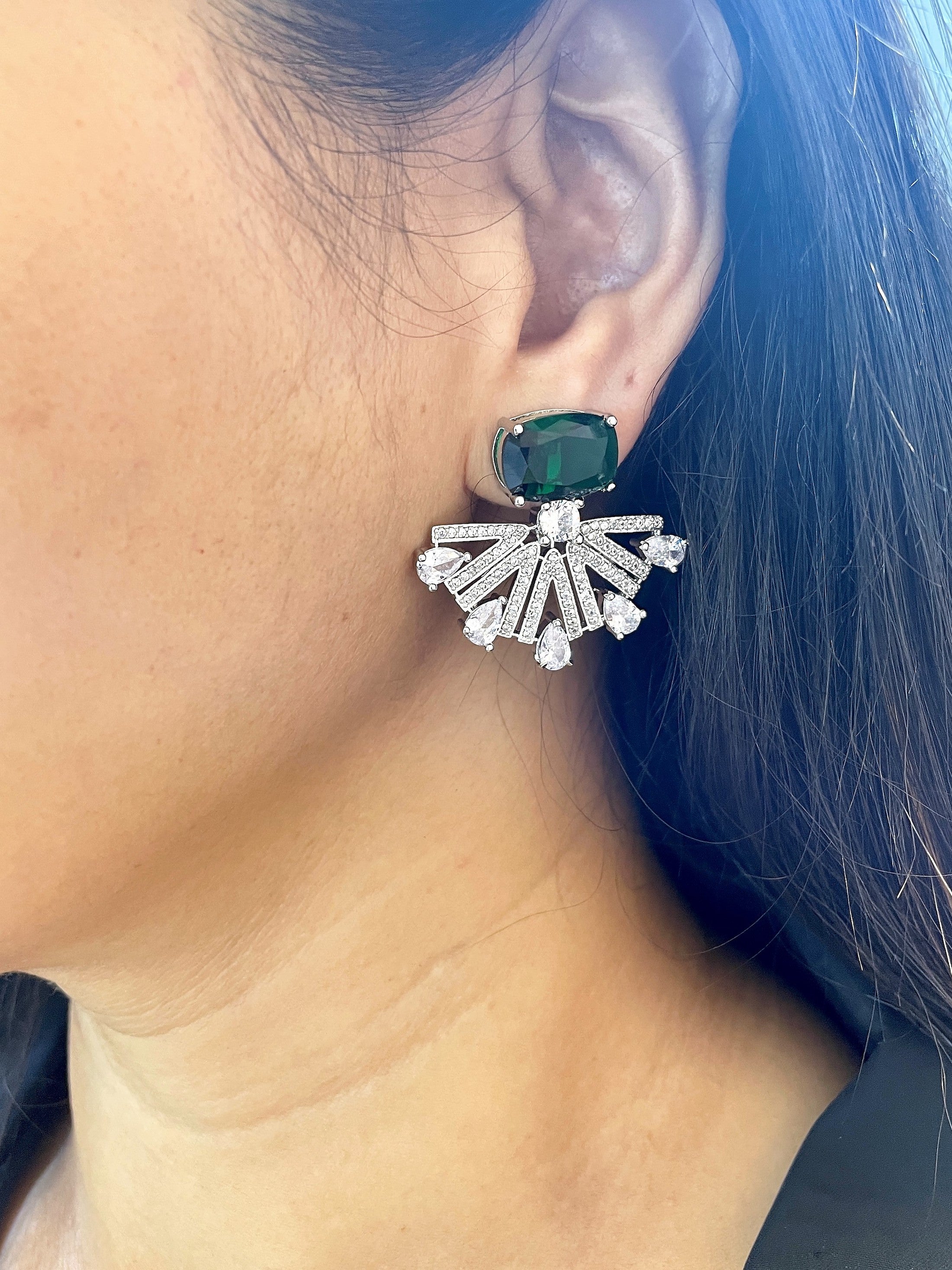 Petal Diamond Designer Studs