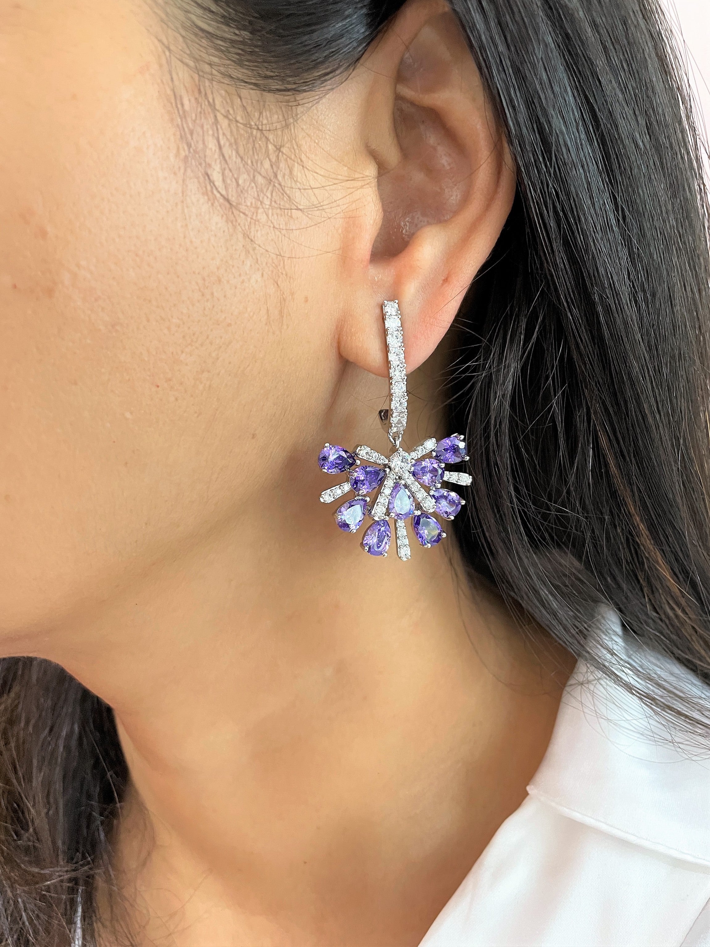Greta Diamond Designer Earrings