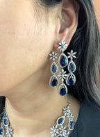 Bridget Layered Diamond Designer Necklace Set