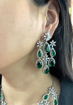Bridget Layered Diamond Designer Necklace Set
