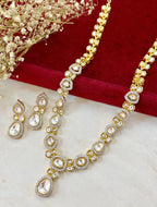 Saira Classic Polki Necklace Set