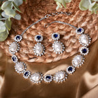 Cathy Baroque Pearls Designer Necklace Set