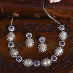 Cathy Baroque Pearls Designer Necklace Set