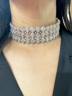 Giaana Diamond Statement Choker Set