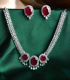 Eliana Elegant Diamond Necklace Set
