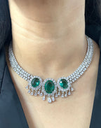 Eliana Elegant Diamond Necklace Set