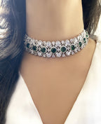 Cairo Statement Diamond Choker Set