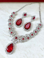 Celine Diamond & Gemstone Necklace Set