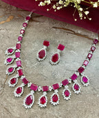 Diara Diamond & Gemstone Necklace Set