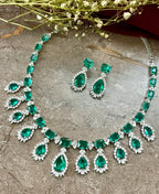 Diara Diamond & Gemstone Necklace Set