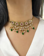 Revati Polki Designer Choker Set