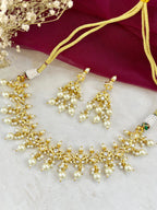 Nirvi Classic Polki Necklace Set