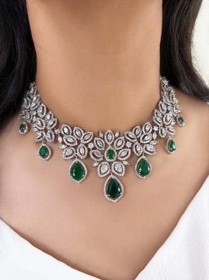 Idaya Diamond Designer Necklace Set
