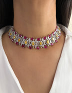 Hazel Dual Color Designer Choker Set