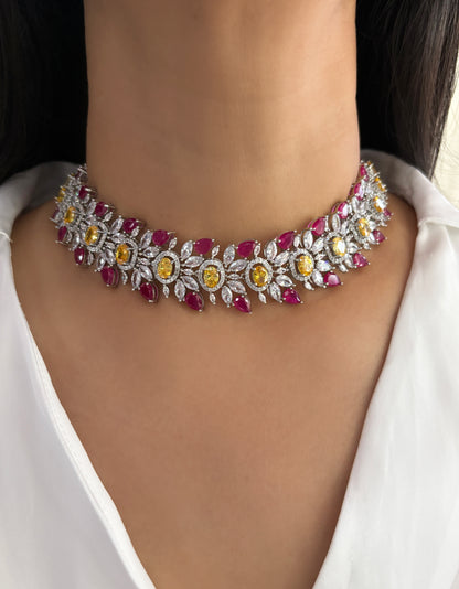 Hazel Dual Color Designer Choker Set