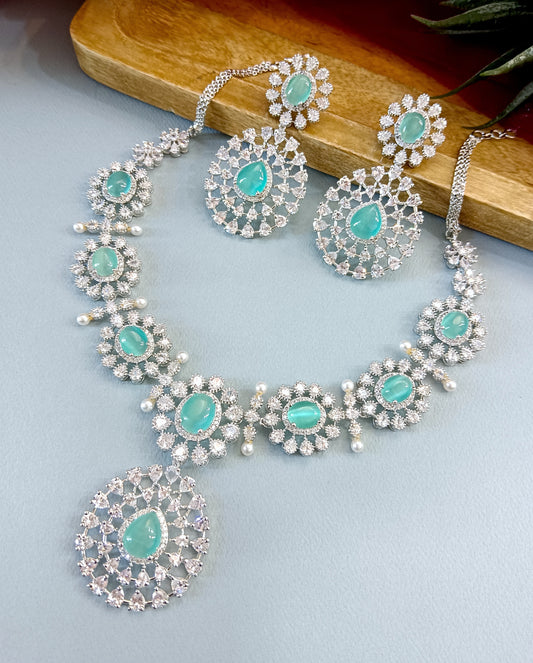 Saina Diamond Designer Necklace Set