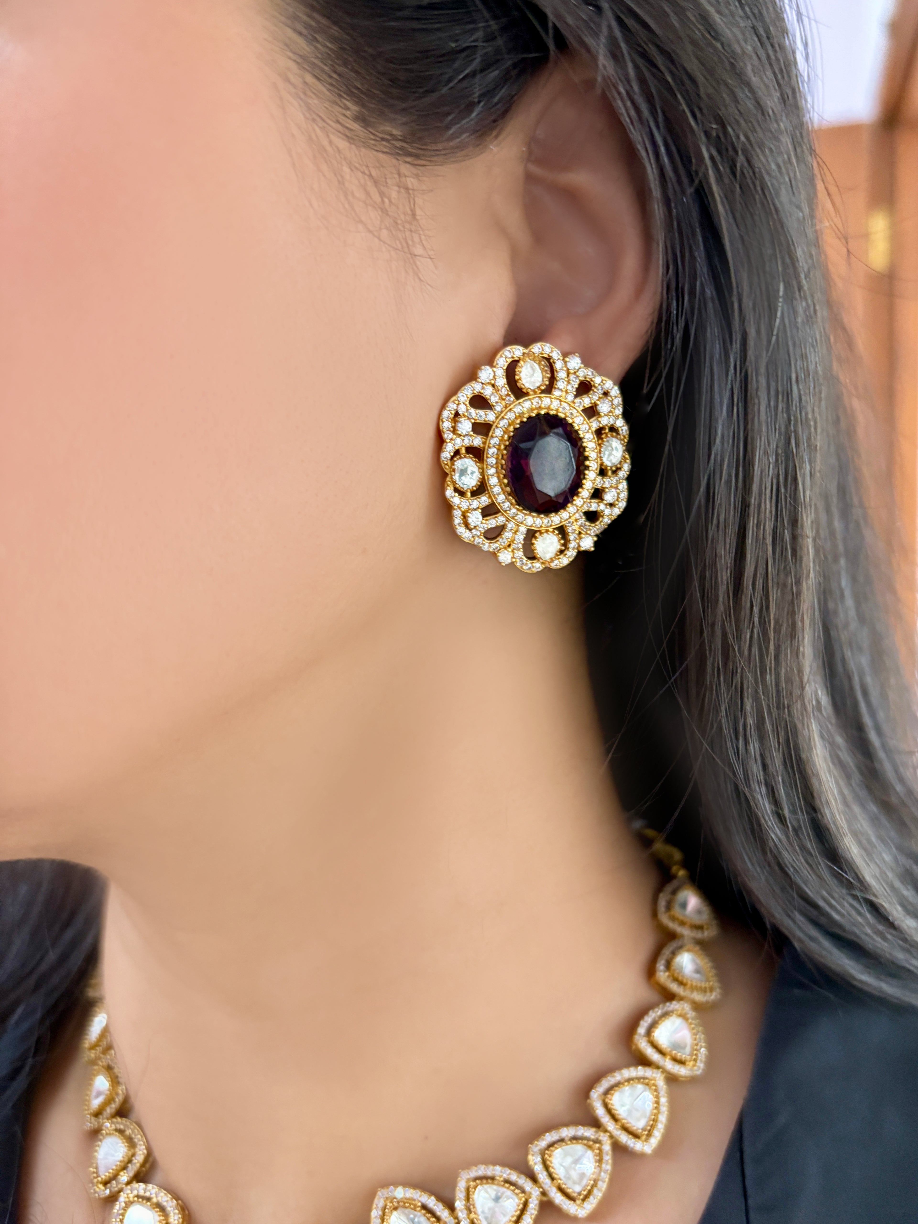 Miksha Polki Designer Necklace Set