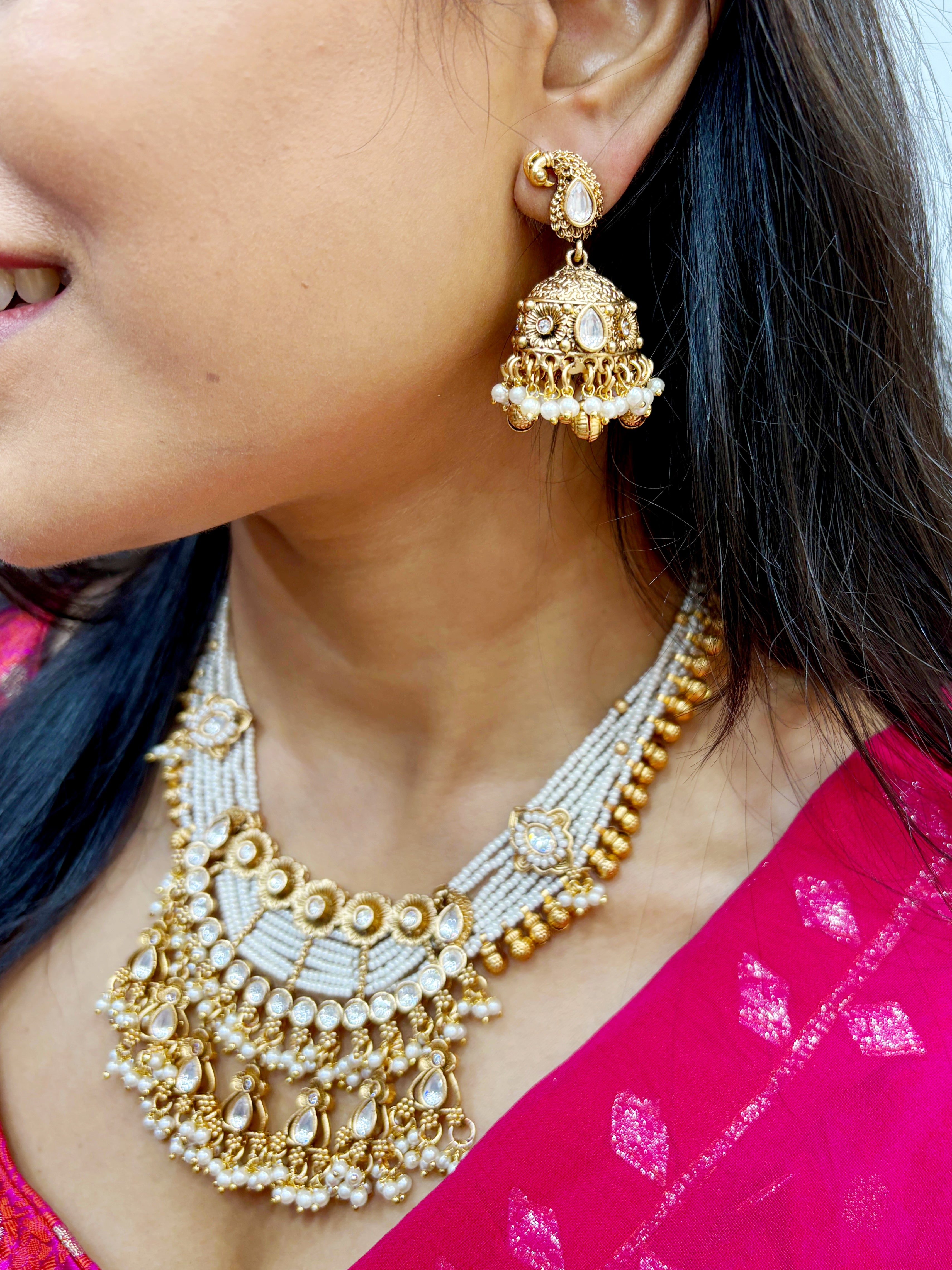 Shloka Rajwadi Designer Necklace Set
