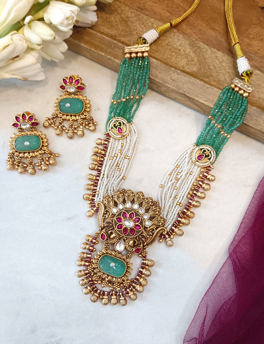 Nitara Rajwadi Designer Necklace Set