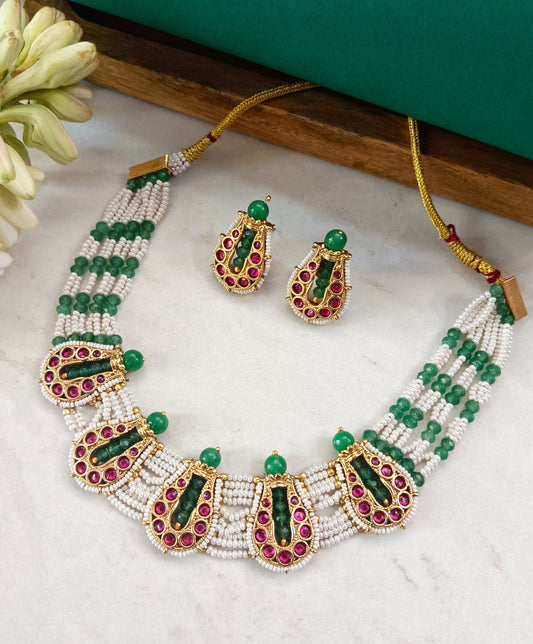 Risha Rajwadi Designer Necklace Set