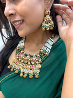 Raanisa Designer Rajwada Necklace Set
