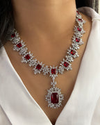 Georgia Classy Diamond Necklace Set