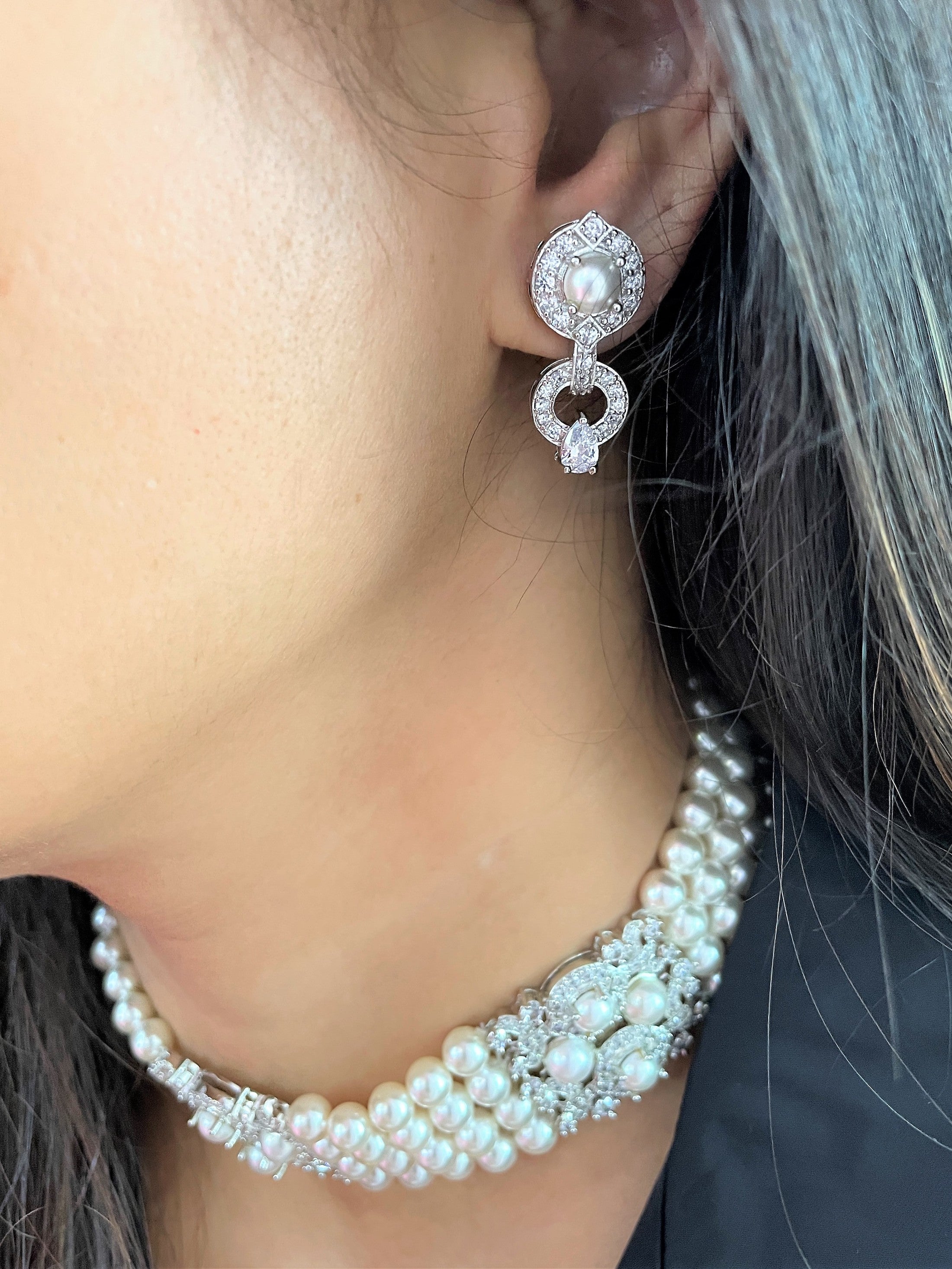 Charvi Pearl Choker Set