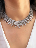 Claire Elegant Diamond Necklace Set