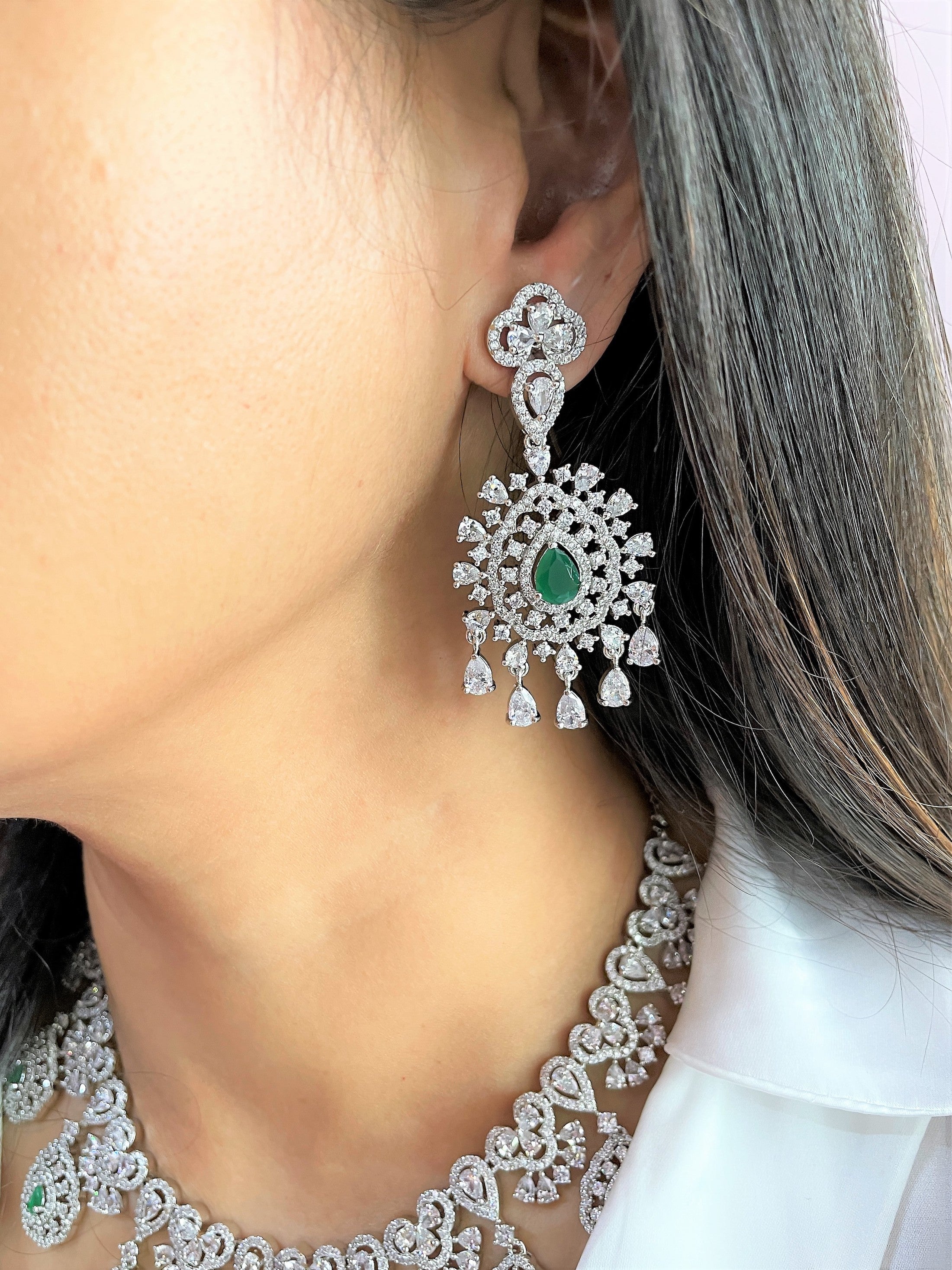 Jyoti Diamond Designer Necklace Set