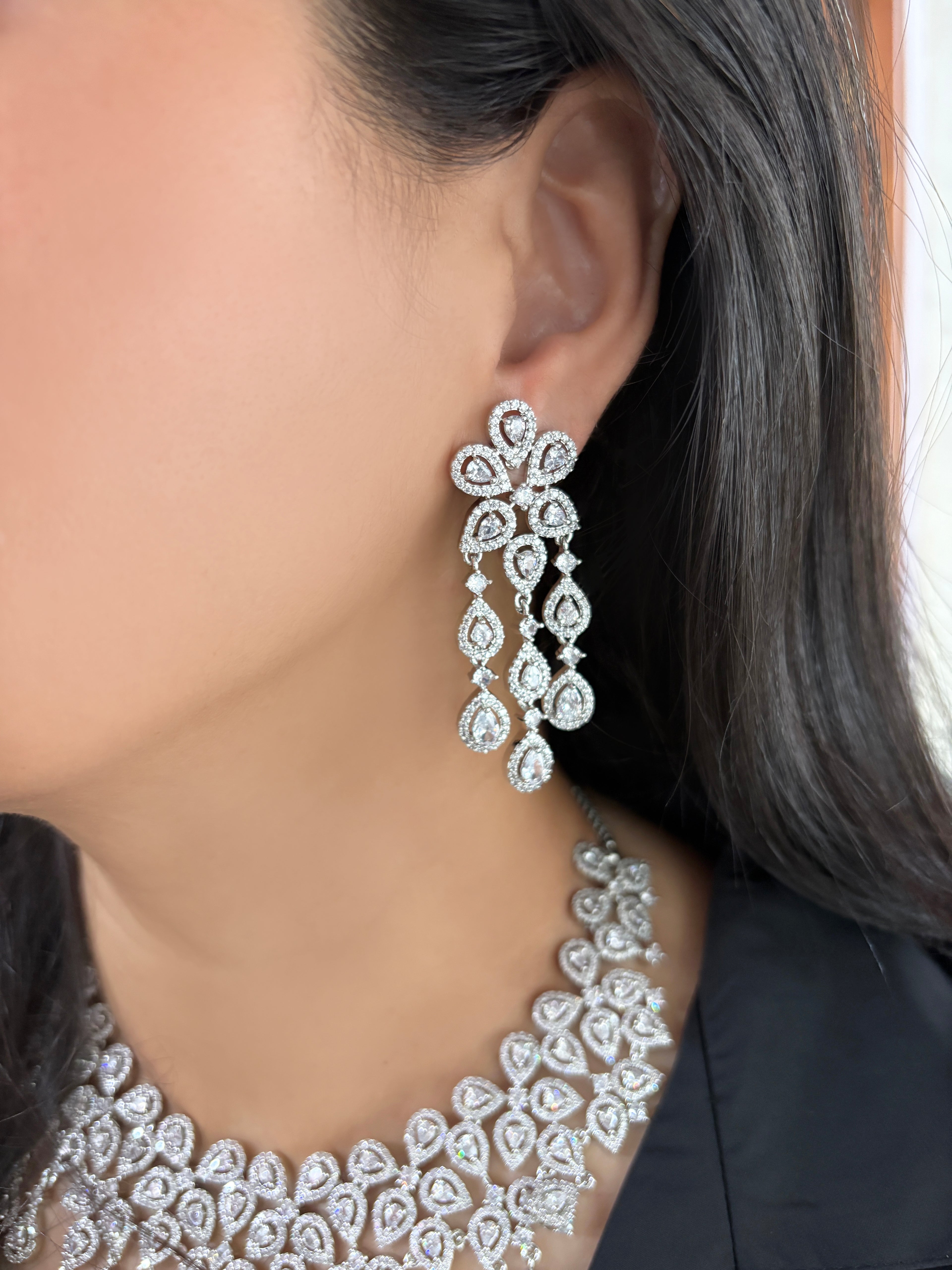 Jenny Diamond Designer Necklace Set