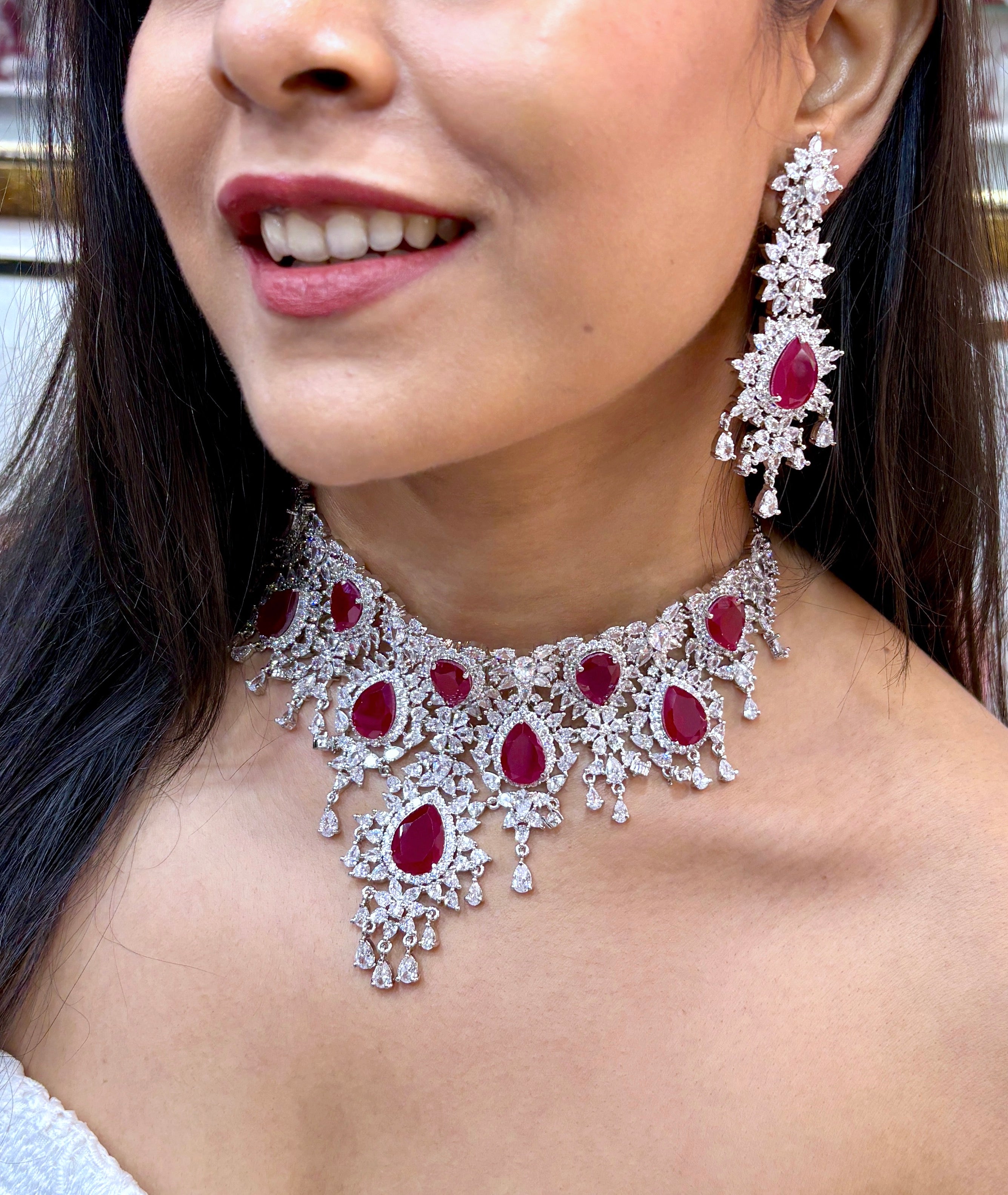 Indira Statement Choker Set