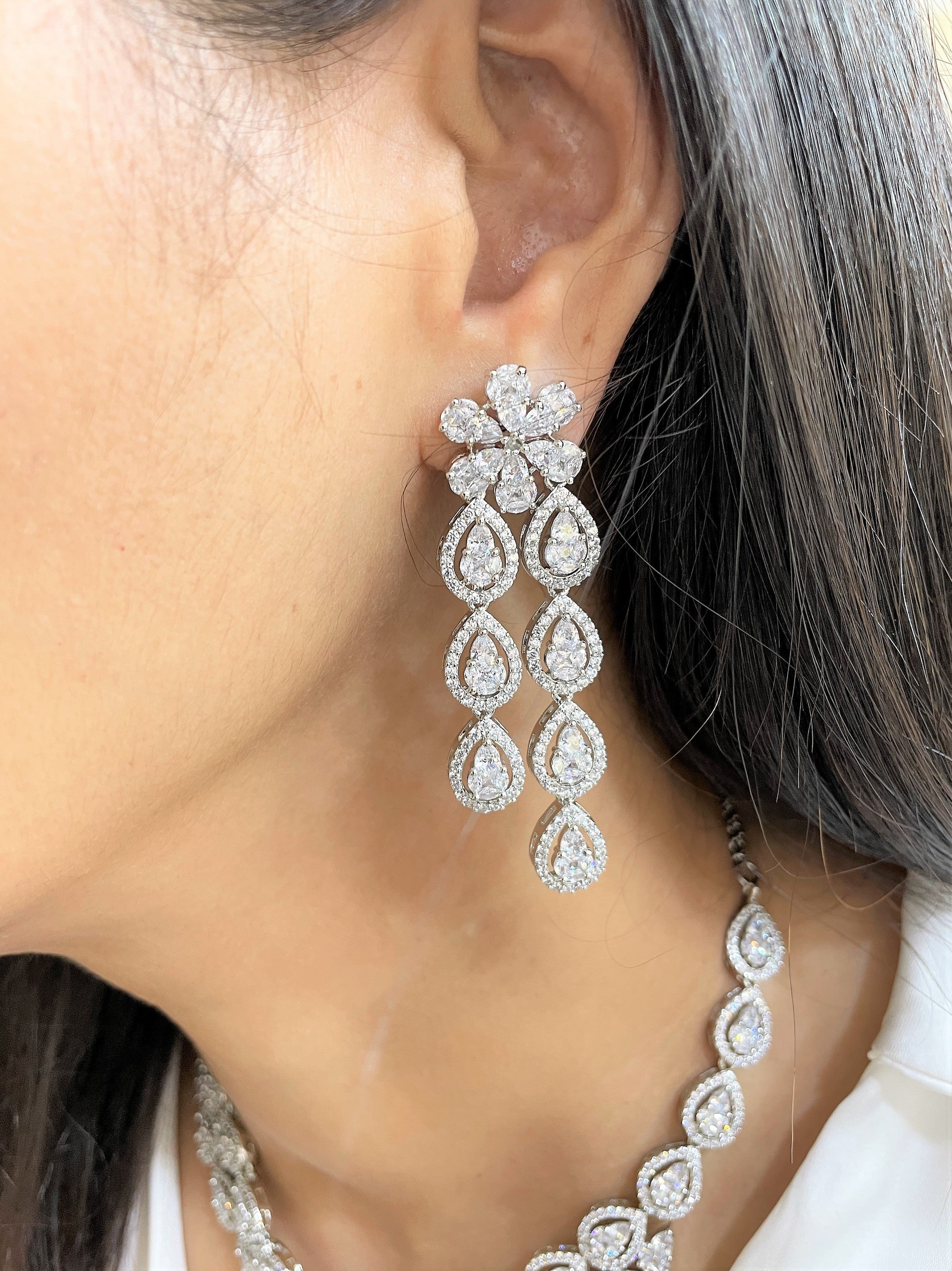Cassidy Diamond Designer Necklace Set
