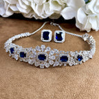 Elma Emerald Stones Choker Set