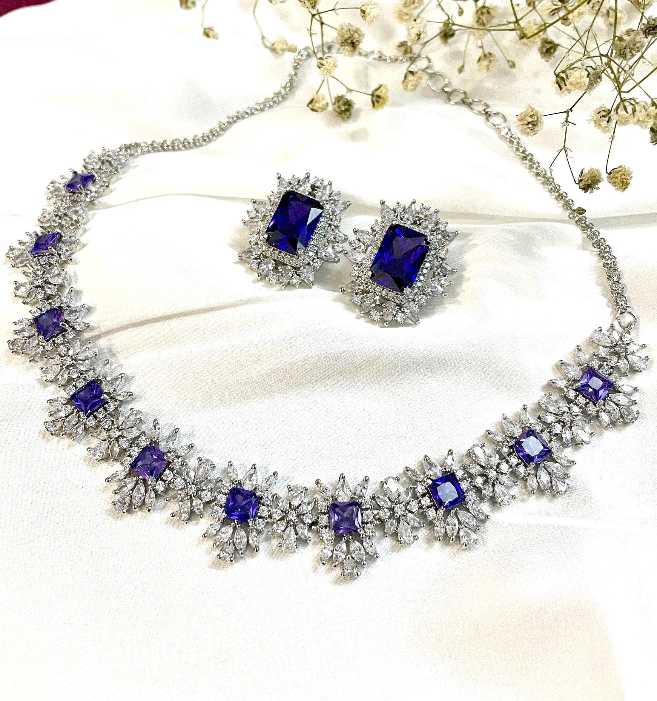 Kinsey Classic Diamond Necklace Set
