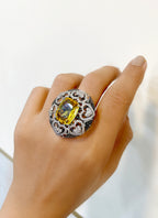 Vera Statement Cocktail Ring