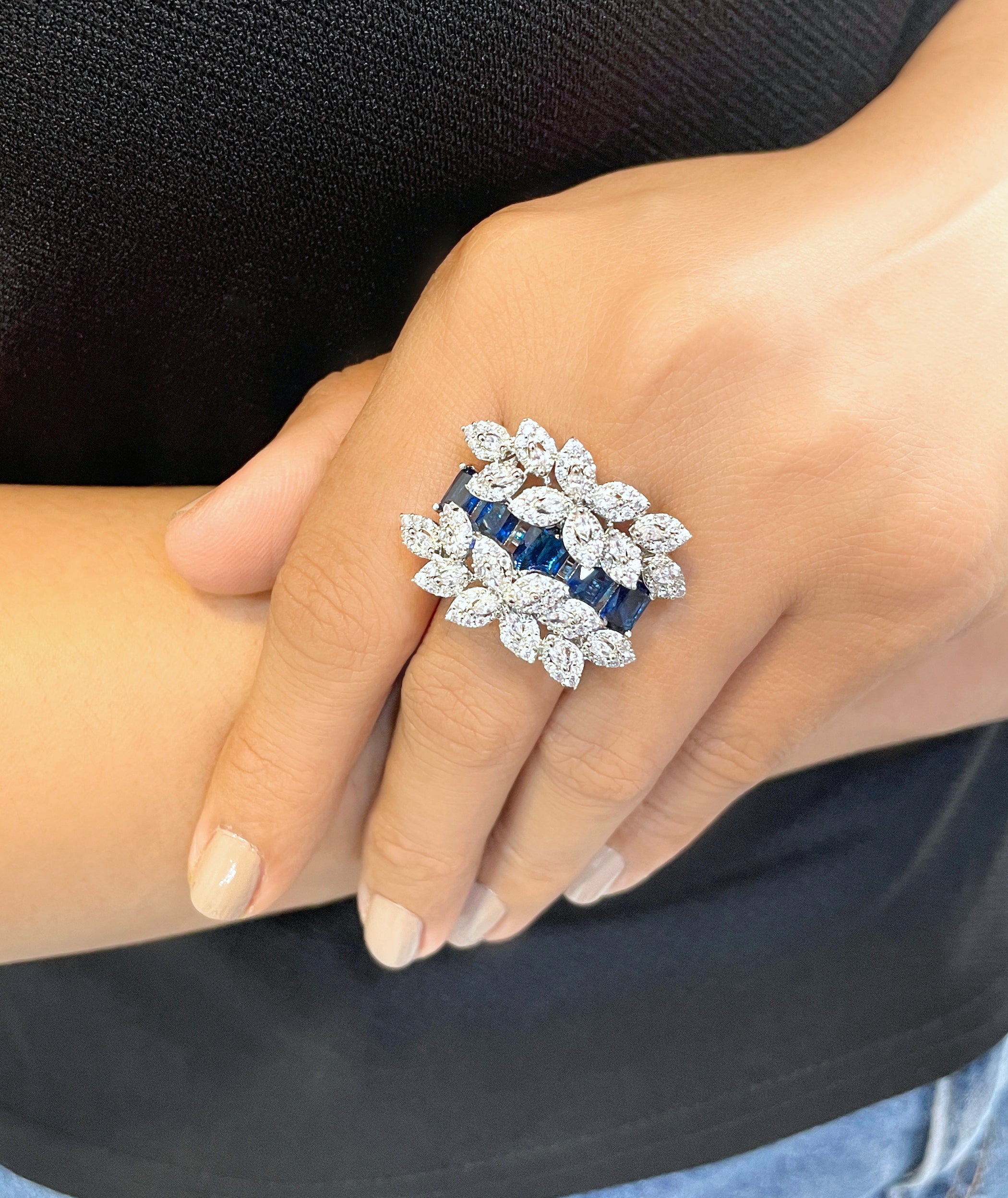 Aloha Statement Diamond Ring