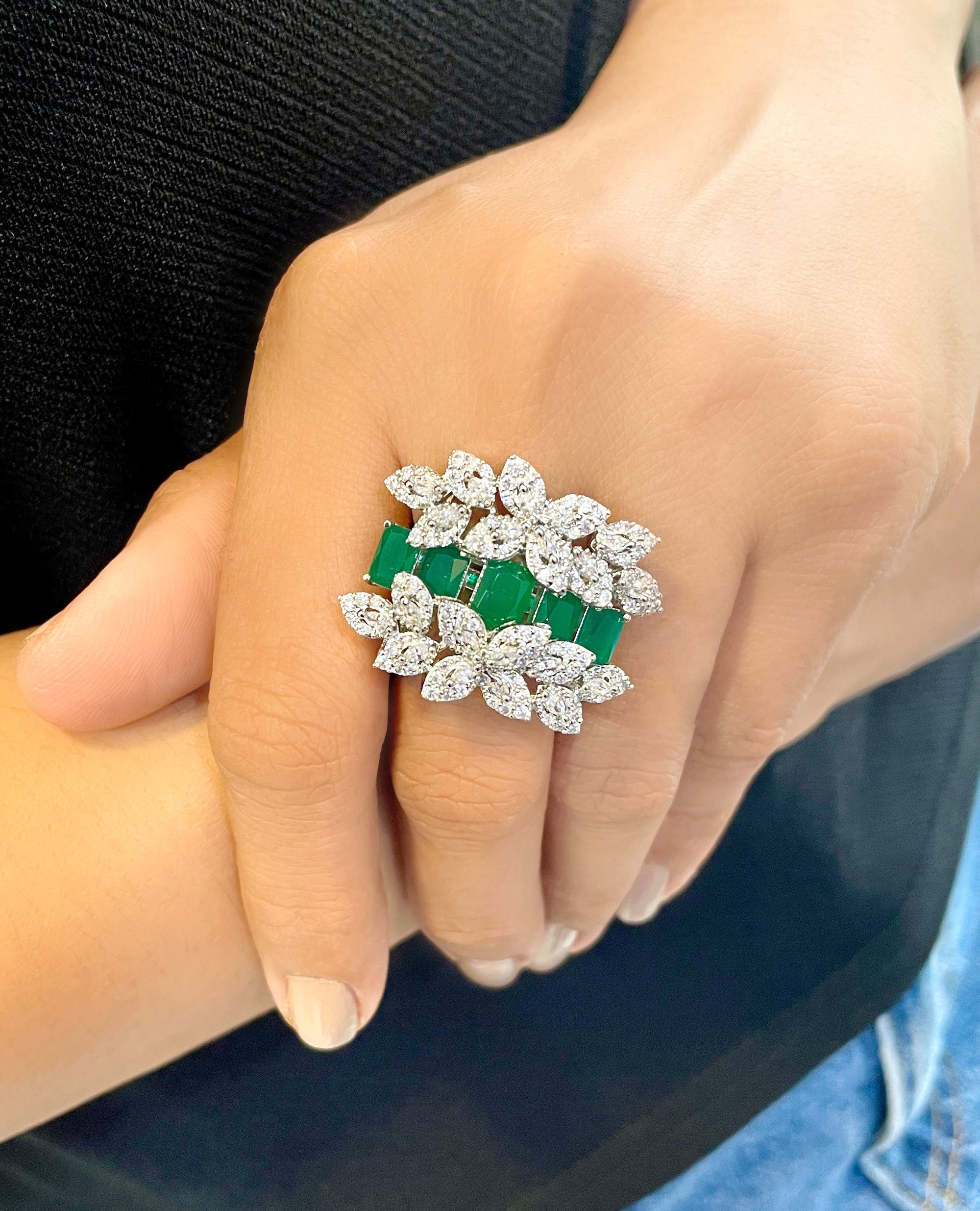 Aloha Statement Diamond Ring