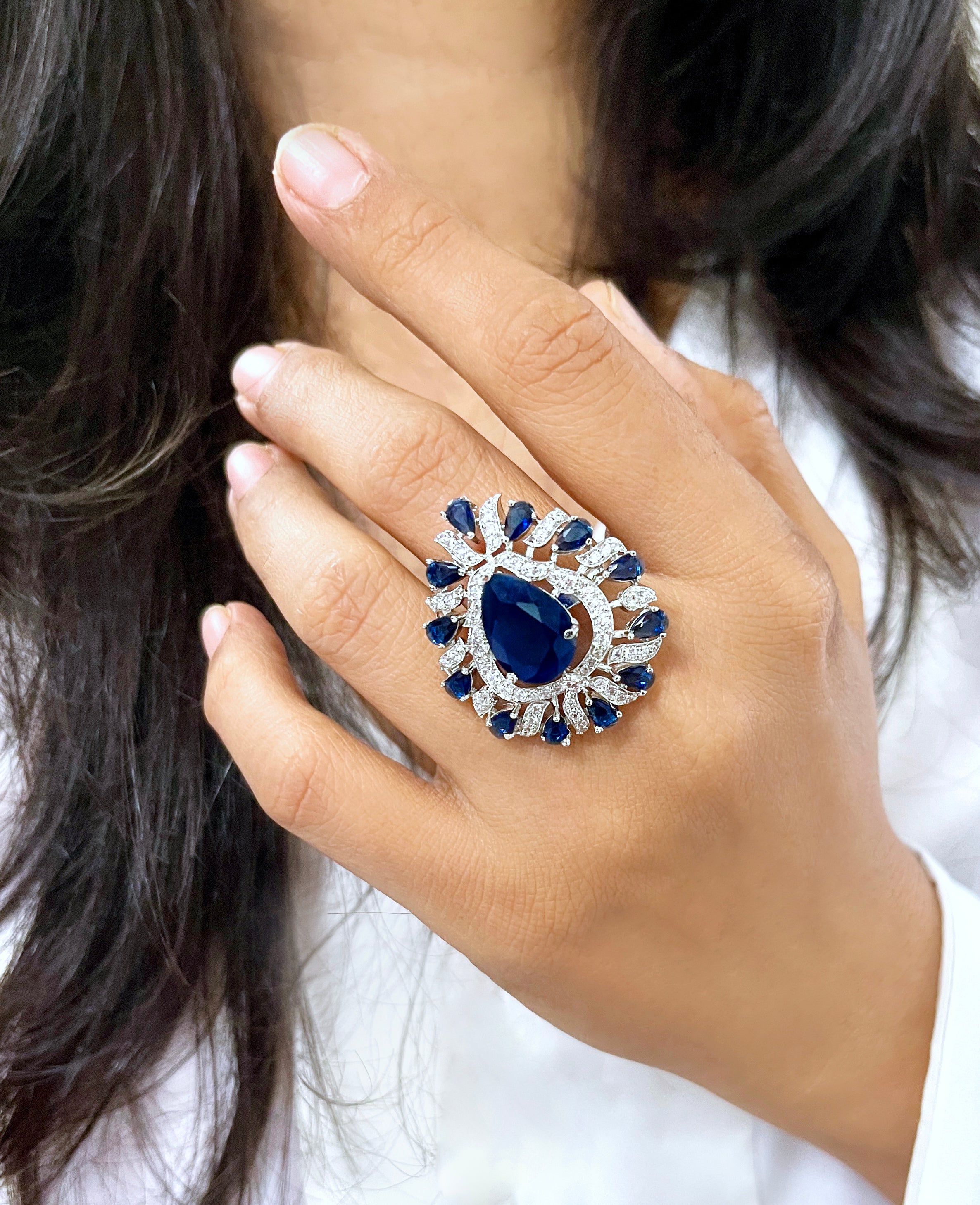 Isis Diamond Designer Ring