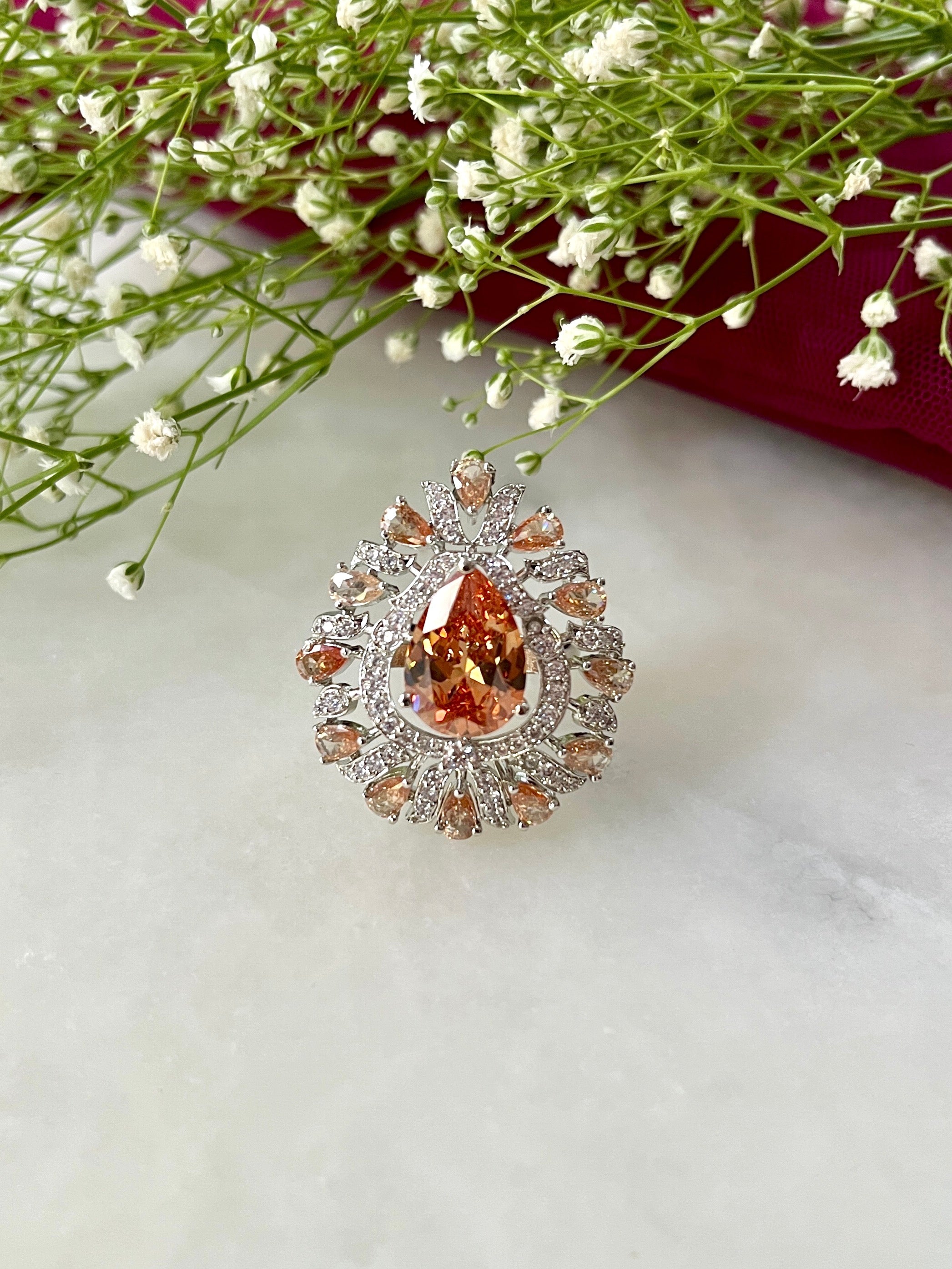 Isis Diamond Designer Ring