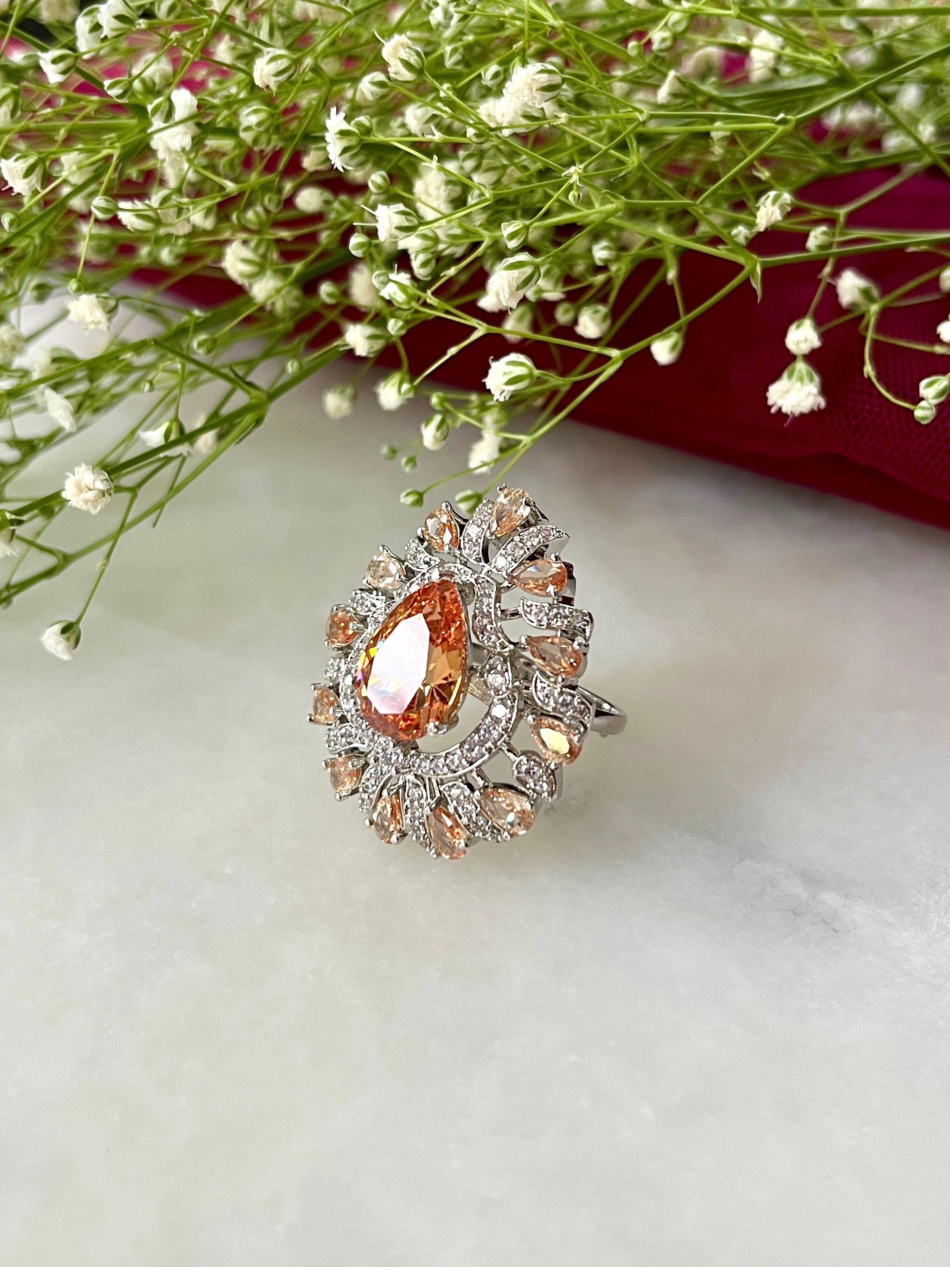 Isis Diamond Designer Ring