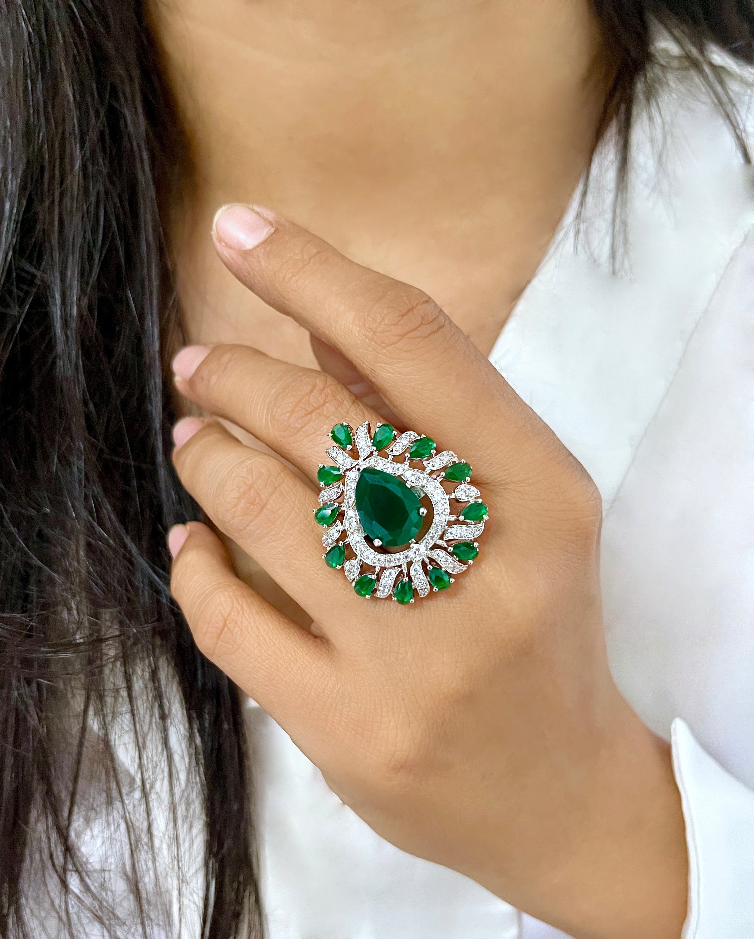 Isis Diamond Designer Ring