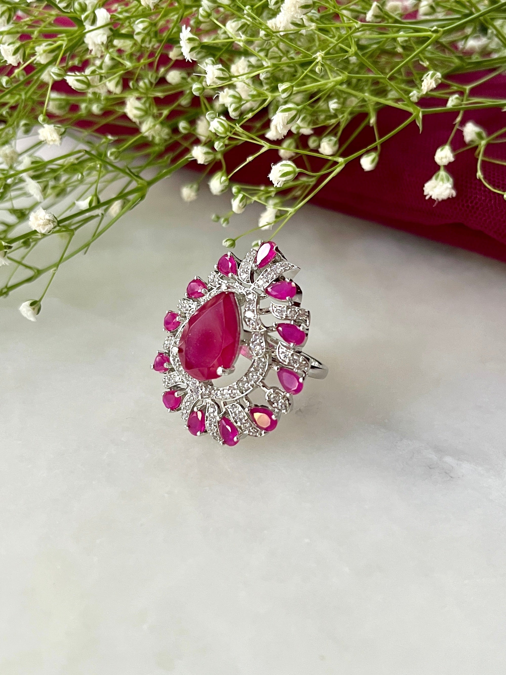 Isis Diamond Designer Ring