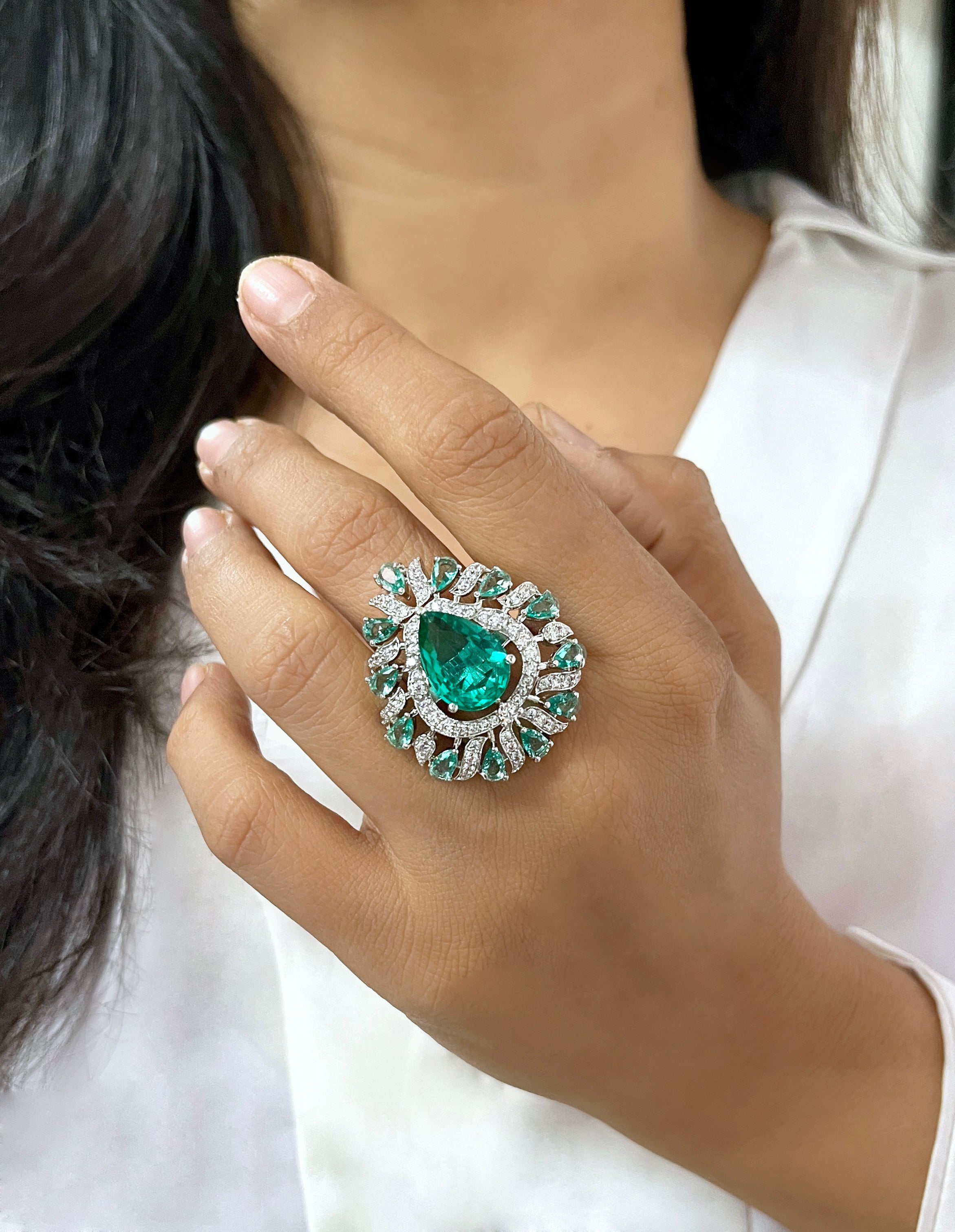 Isis Diamond Designer Ring