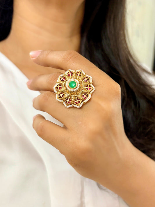 Chakra Rajwada Ring
