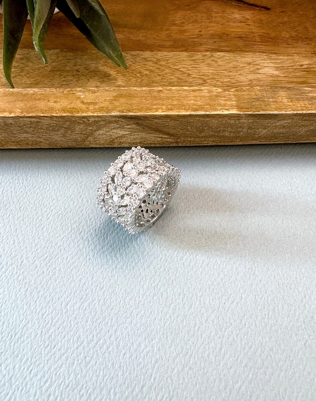 Freya Diamond Statement Ring