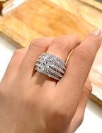 Inez Solitaire Diamond Designer Ring