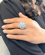 Cluster Diamond Ring