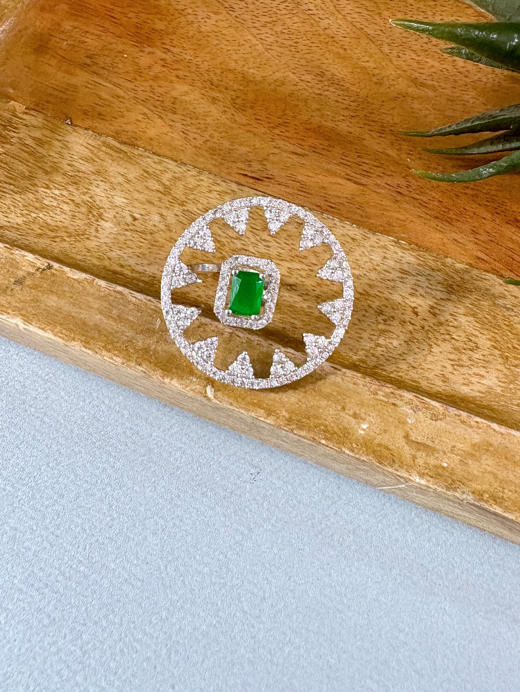 Ezra Diamond Statement Ring